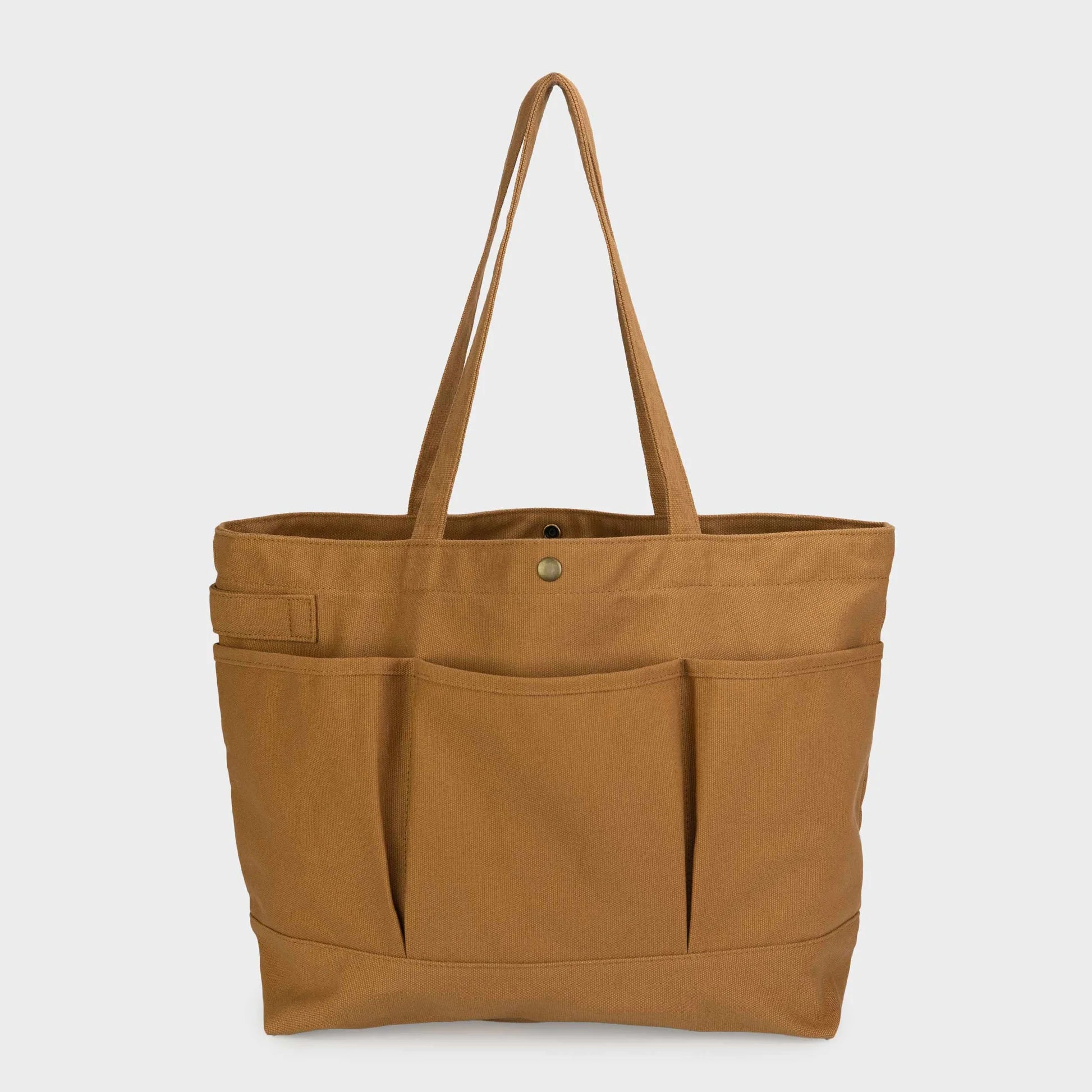 Gardenheir Cotton Canvas Tote Bag in British Tan