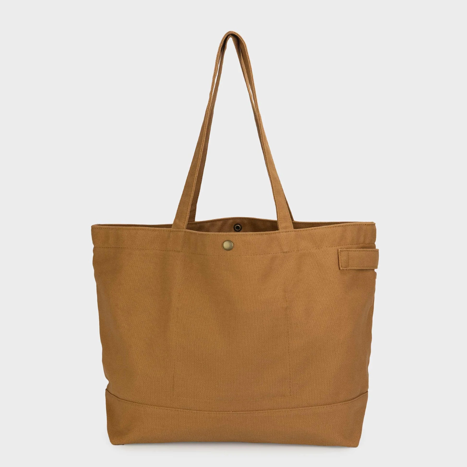 Gardenheir Cotton Canvas Tote Bag in British Tan