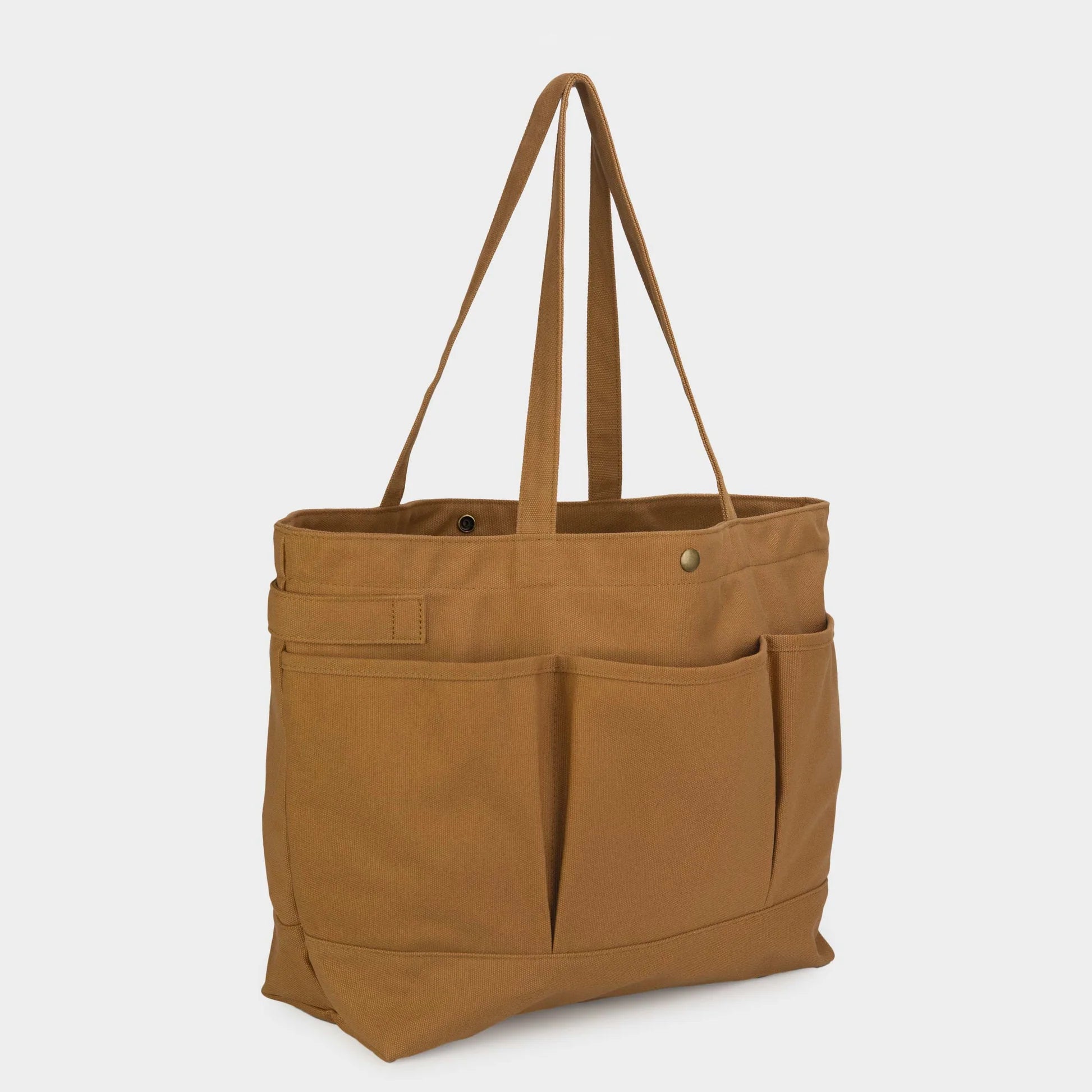 Gardenheir Cotton Canvas Tote Bag in British Tan